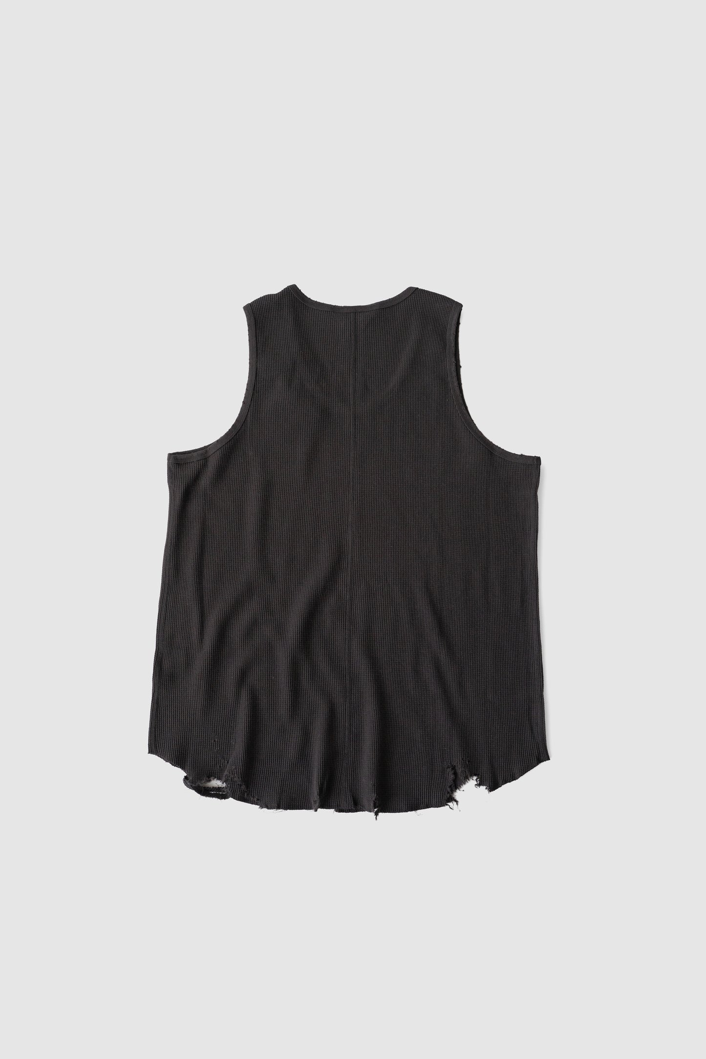 ANCELLM / DAMAGE WAFFLE TANK "D.BROWN"
