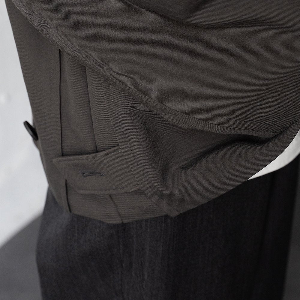 Blanc YM/ Wool surge harrington JKT "Gray"