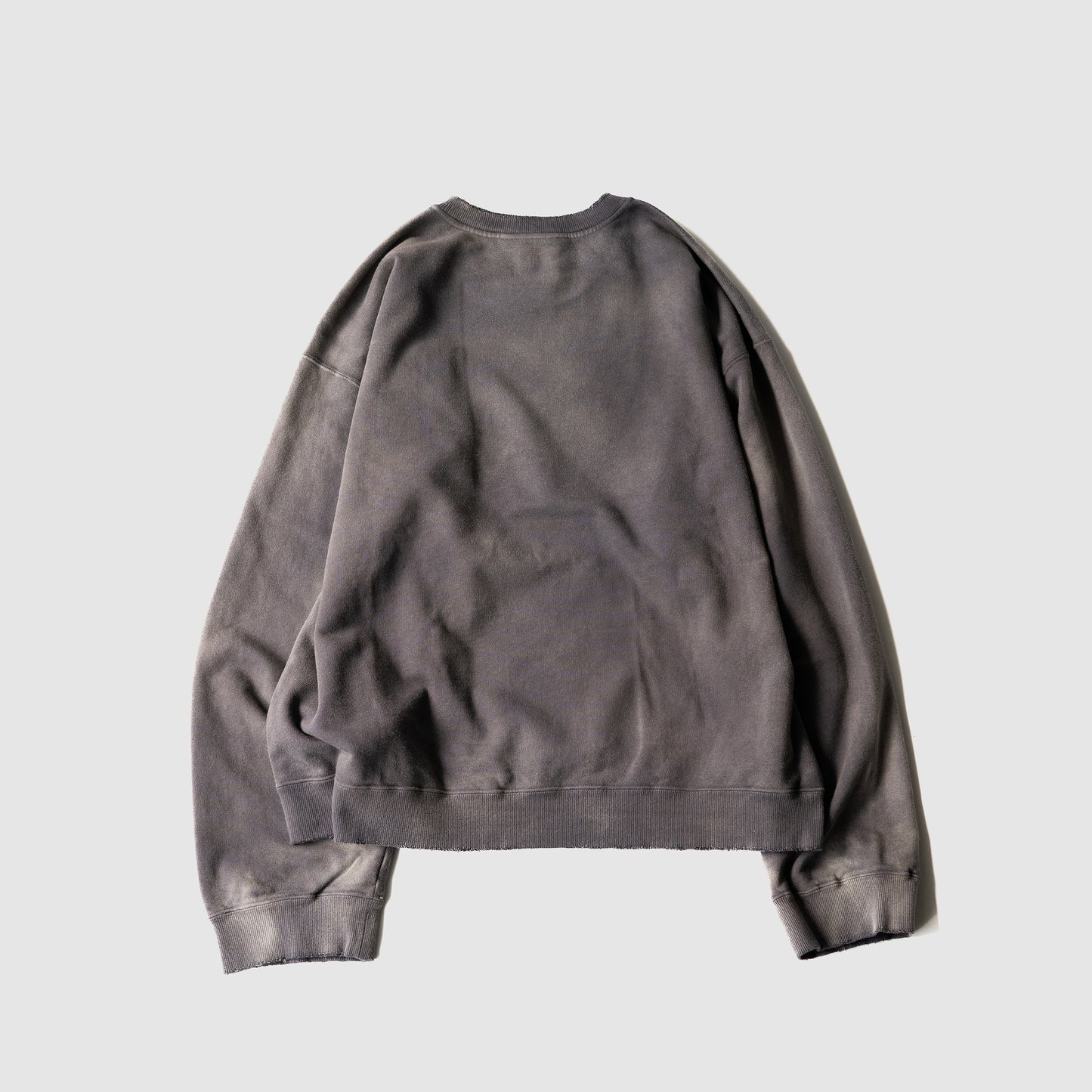 ANCELLM / UNEVENNESS SWEAT SHIRT "D.PLUM"