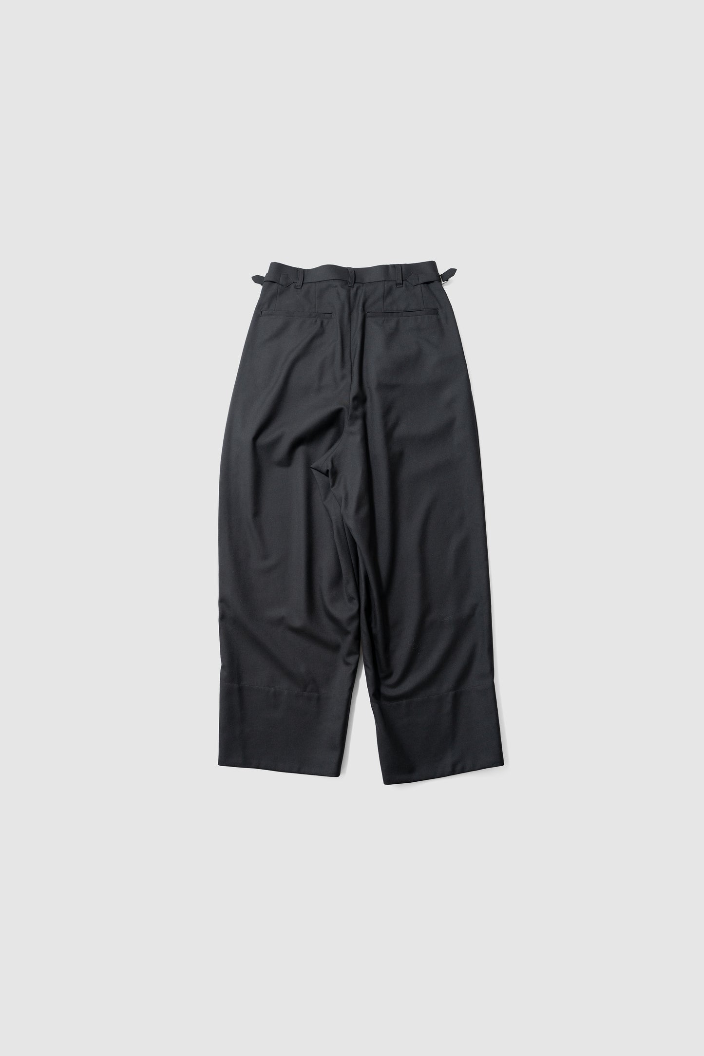 SEEALL/ 80'S PANTS "BLACK"