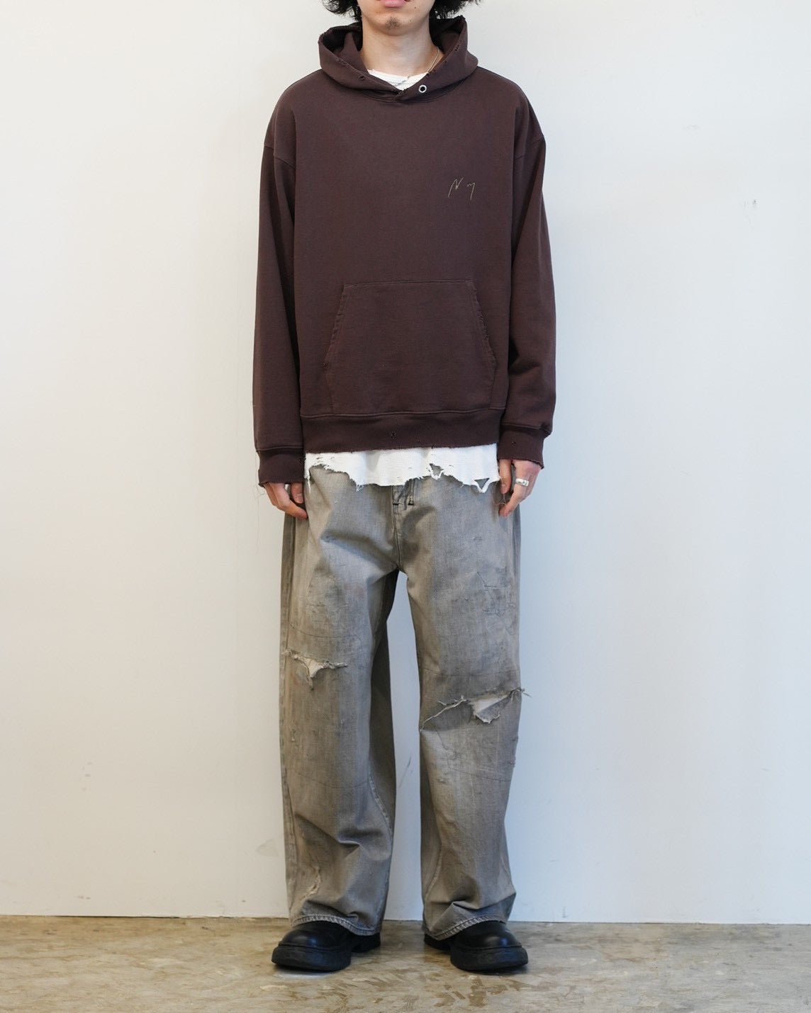 ANCELLM / New Year SWEAT HOODIE "KAGE"