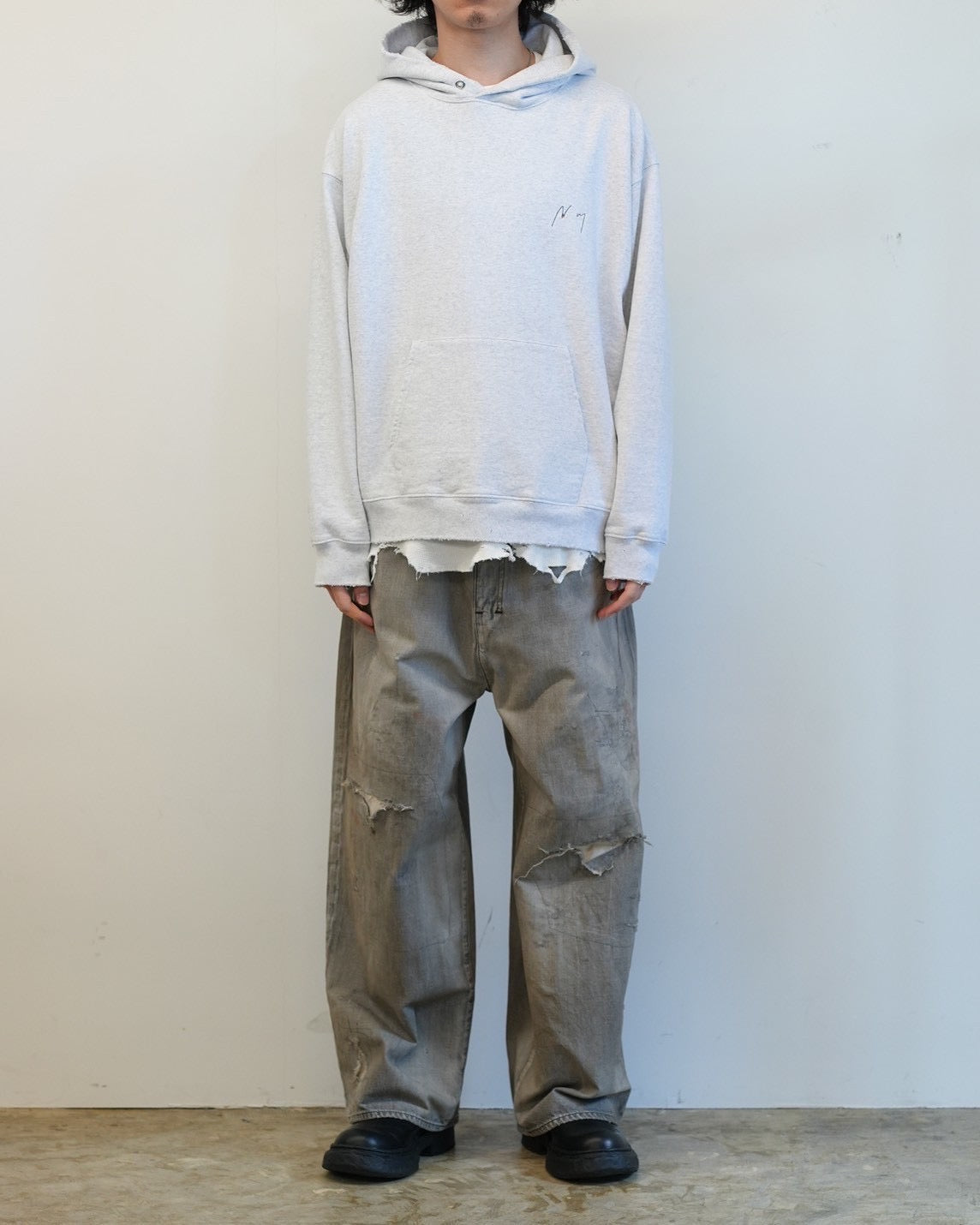 ANCELLM / New Year SWEAT HOODIE "ASHIGE"