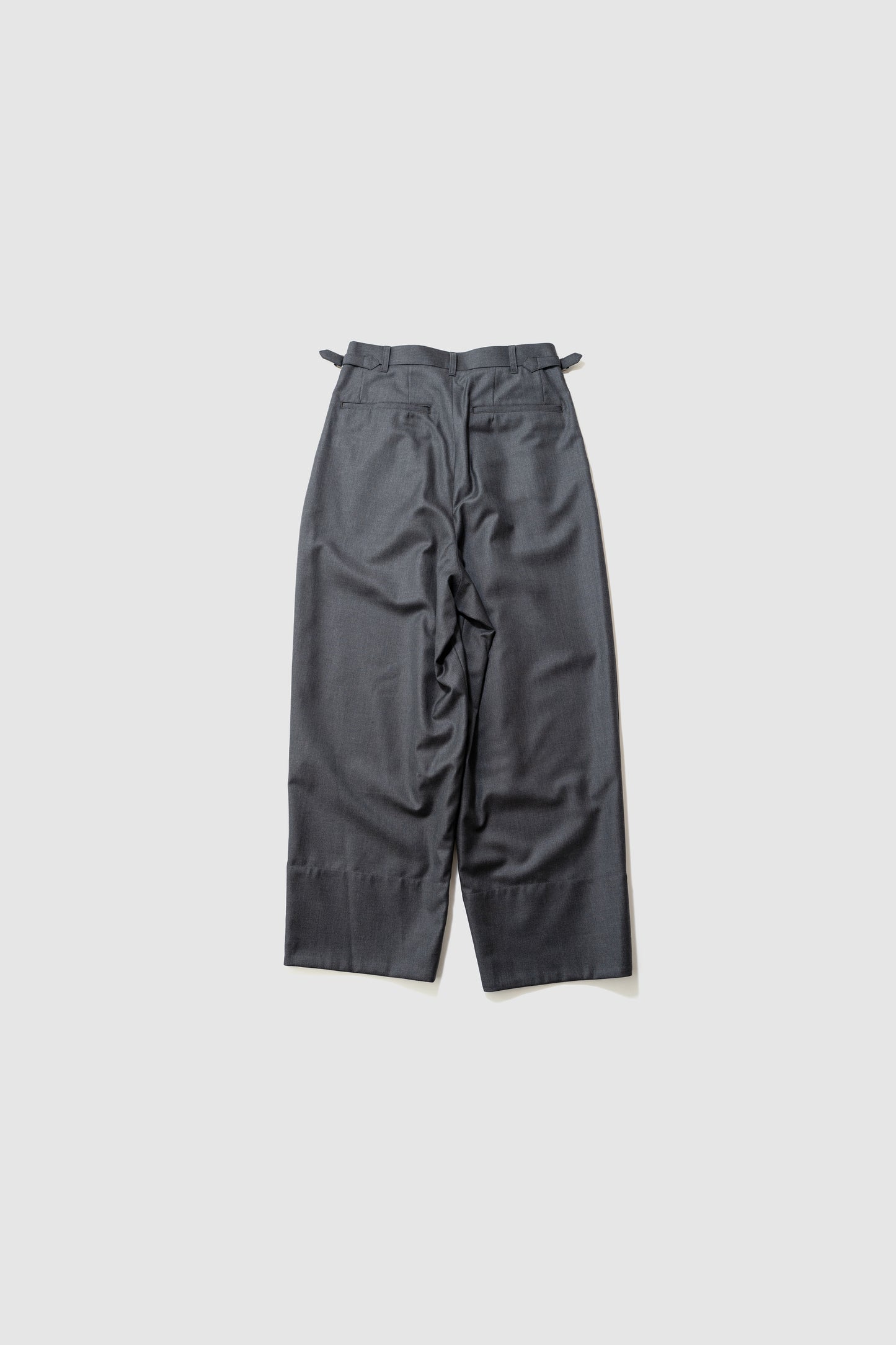 SEEALL/ 80'S PANTS "CHARCOAL"