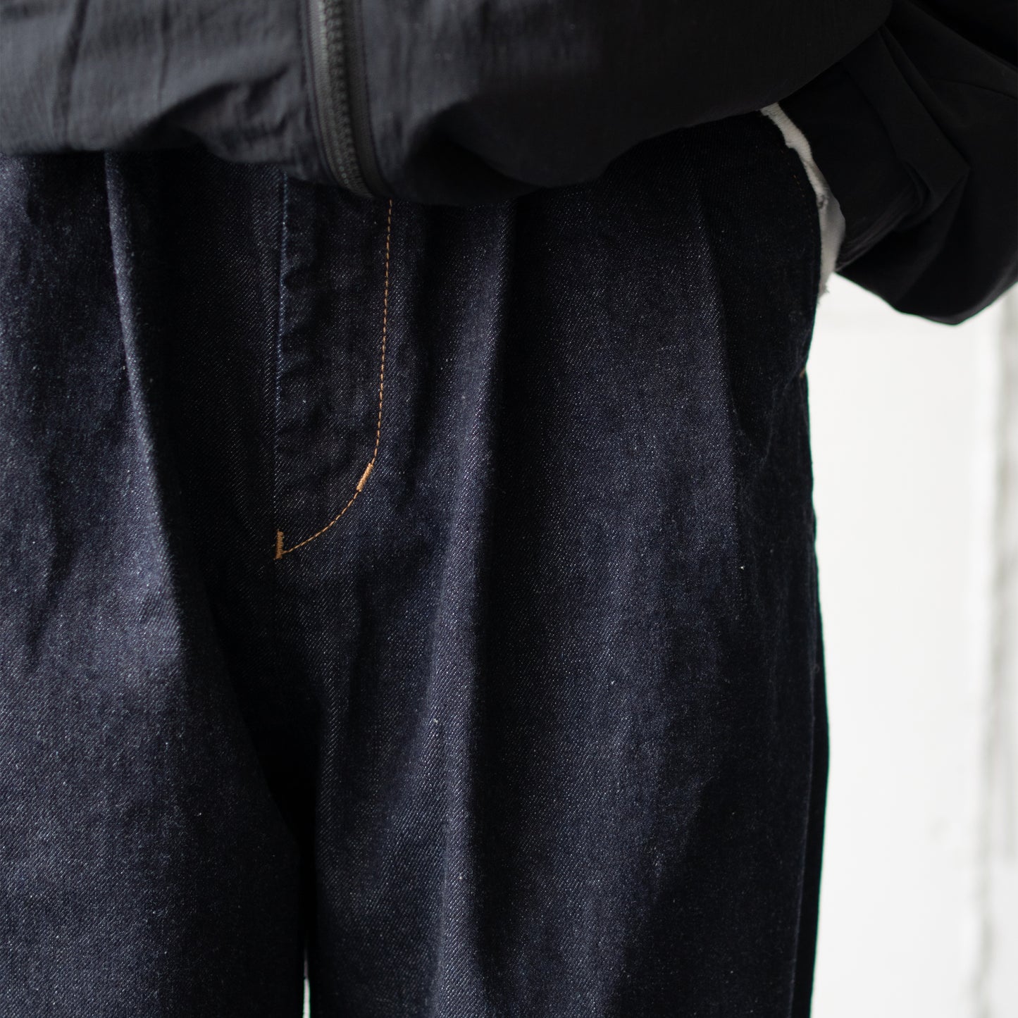 Afiit / DENIM SLACKS "INDIGO"