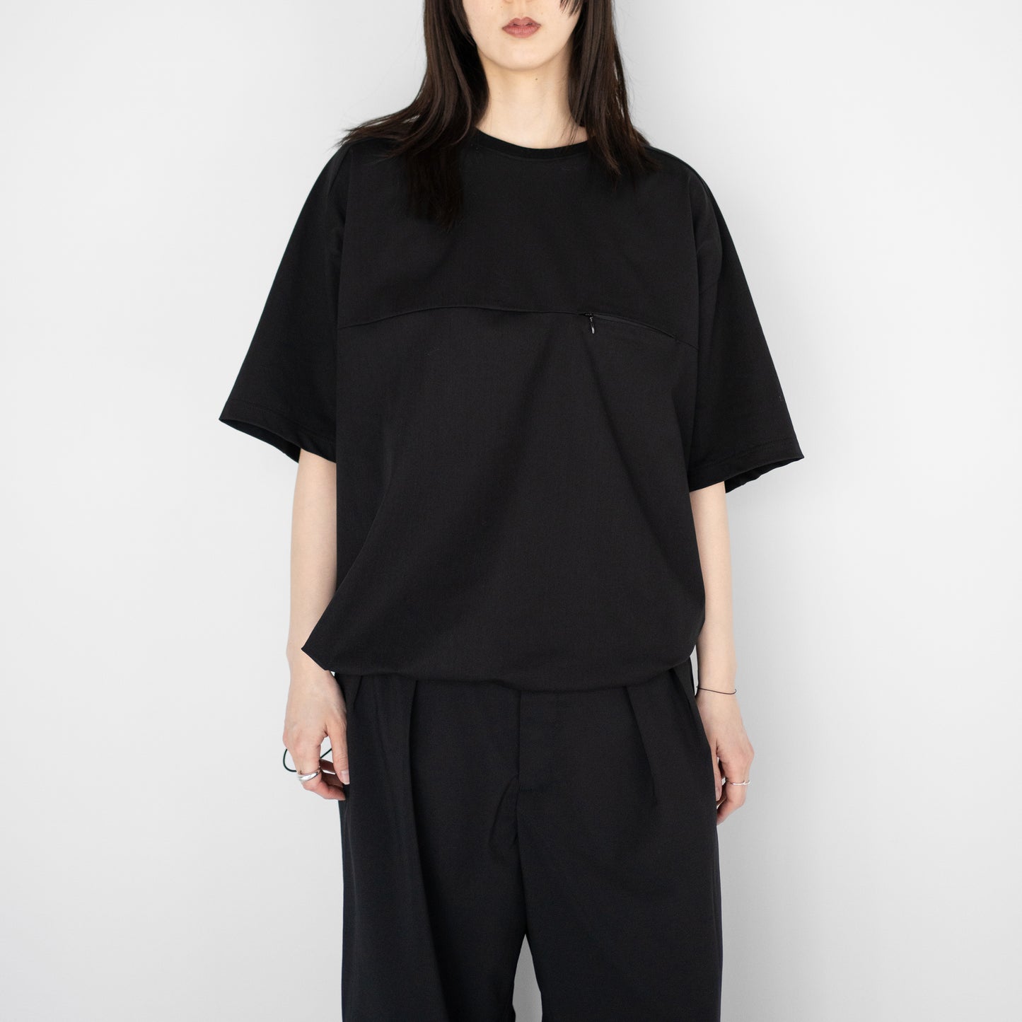 Afiit / SS PULLOVER "BLACK"