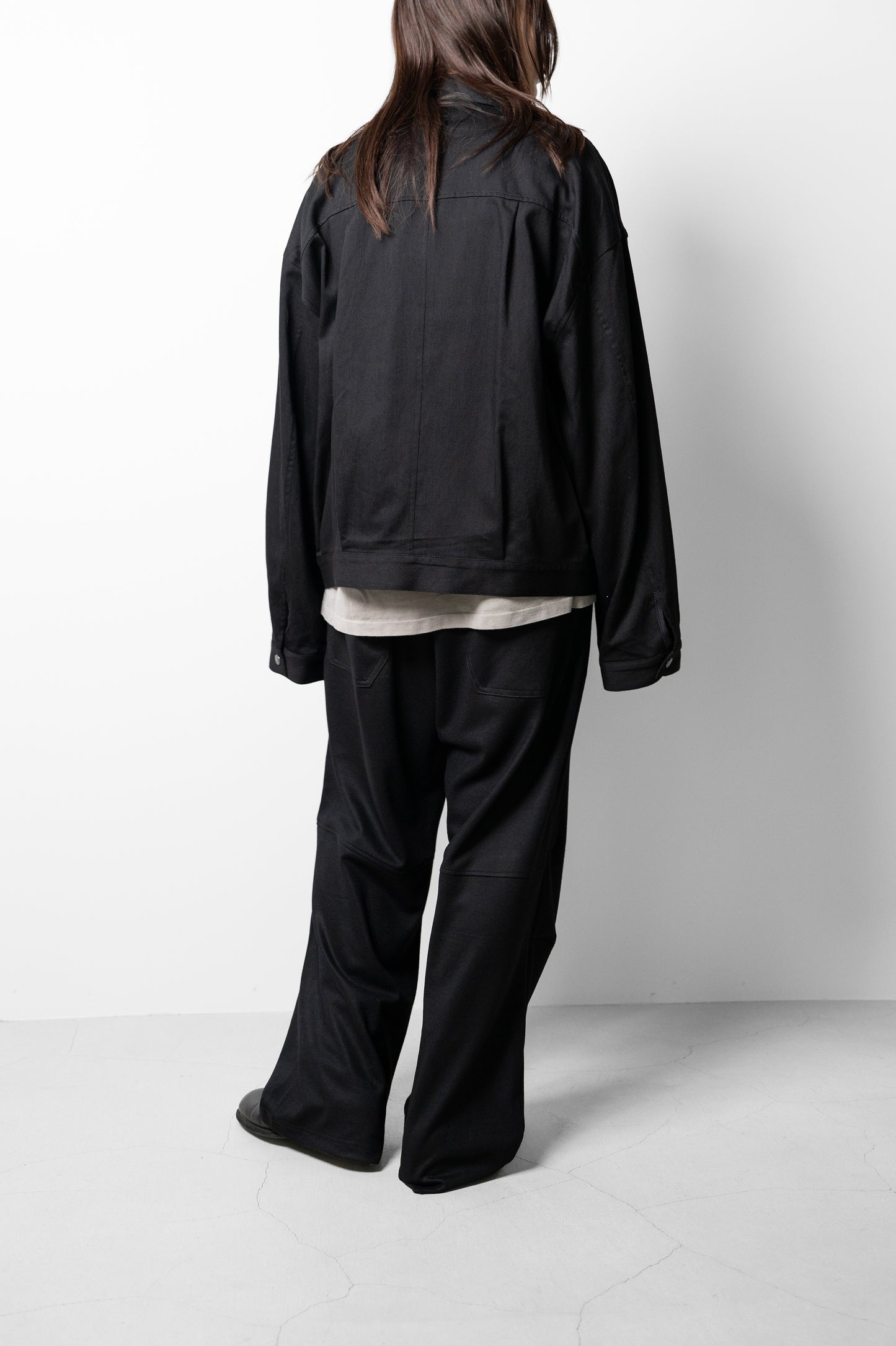 Antwort / DENIM SKIPPER JACKET "BLACK"
