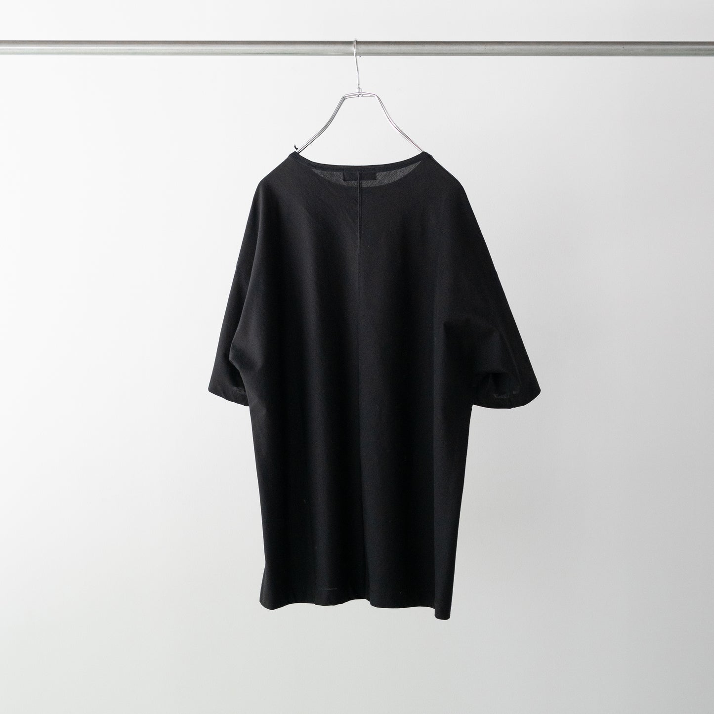 ANTHEM A/ LINKING PATTERN OG COTTON S/S Tee "BLACK"