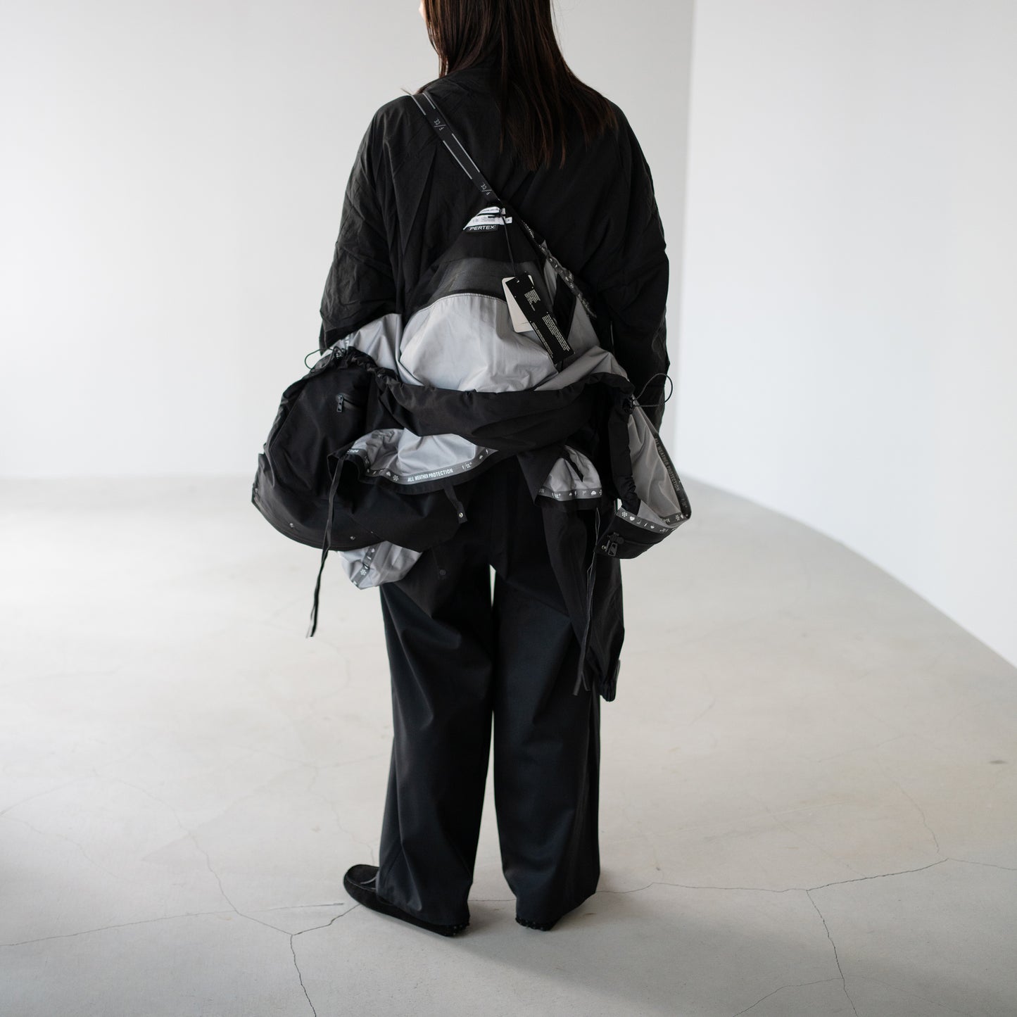 F/CE. / PERTEX ALL-WEATHER MOUNTAIN SHELL "Black"