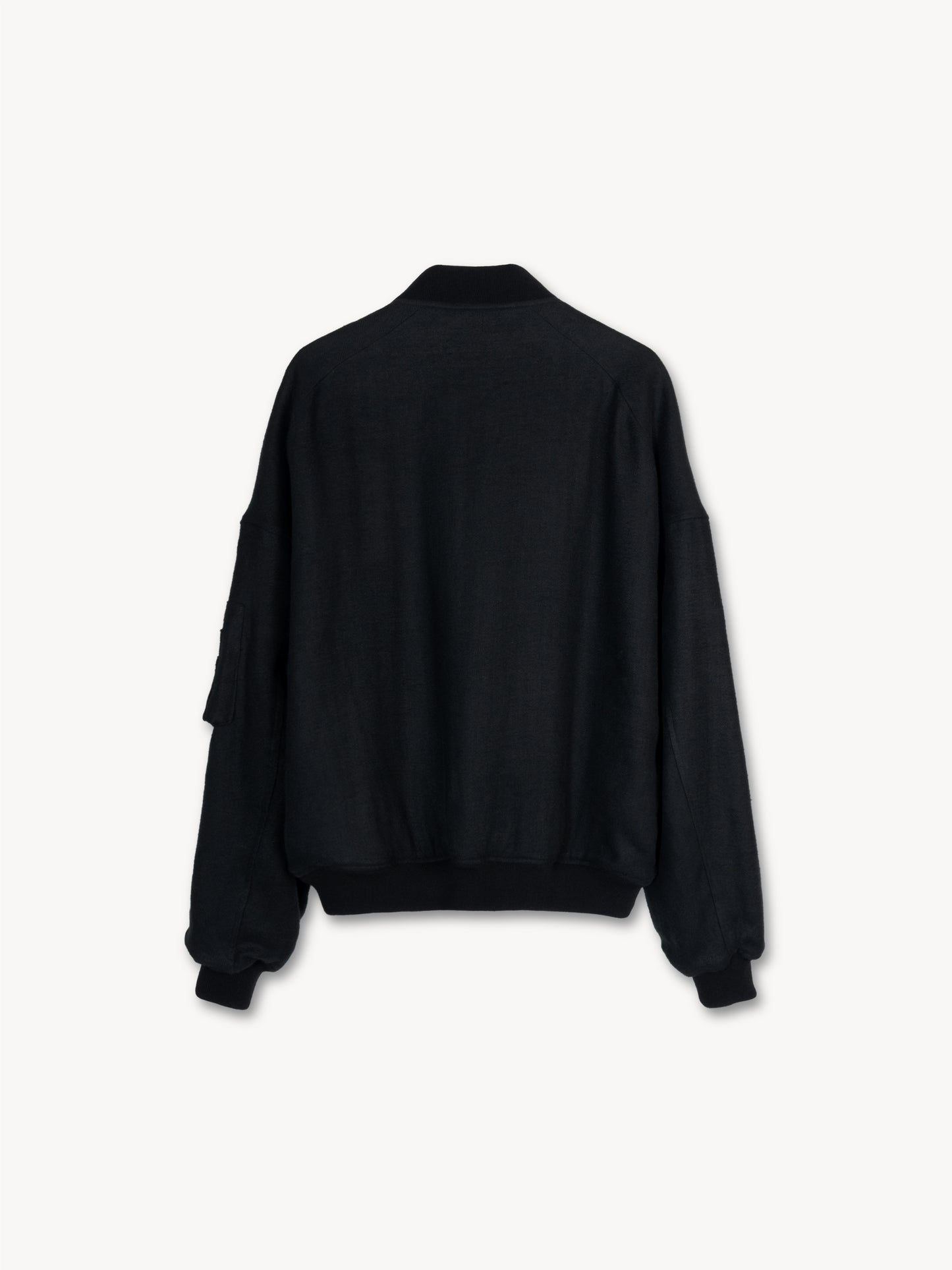 VUJA DÉ / Bale Cocoon Bomber in Linen Viera "BLACK"