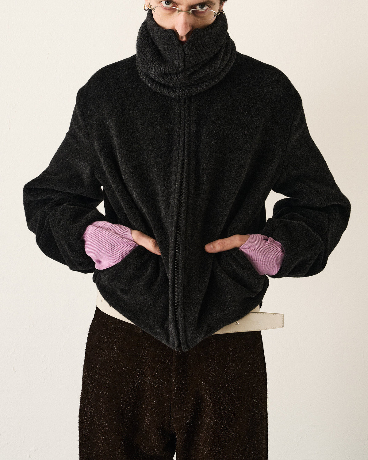Omar Afridi / OLA BLOUSON "CHARCOAL"