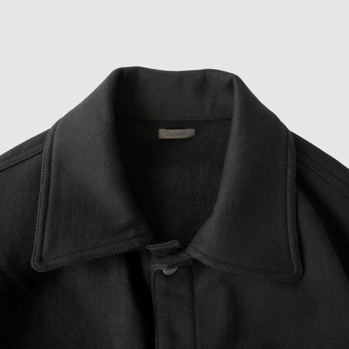 Antwort / SWEAT TRUCKER JACKET "BLACK"