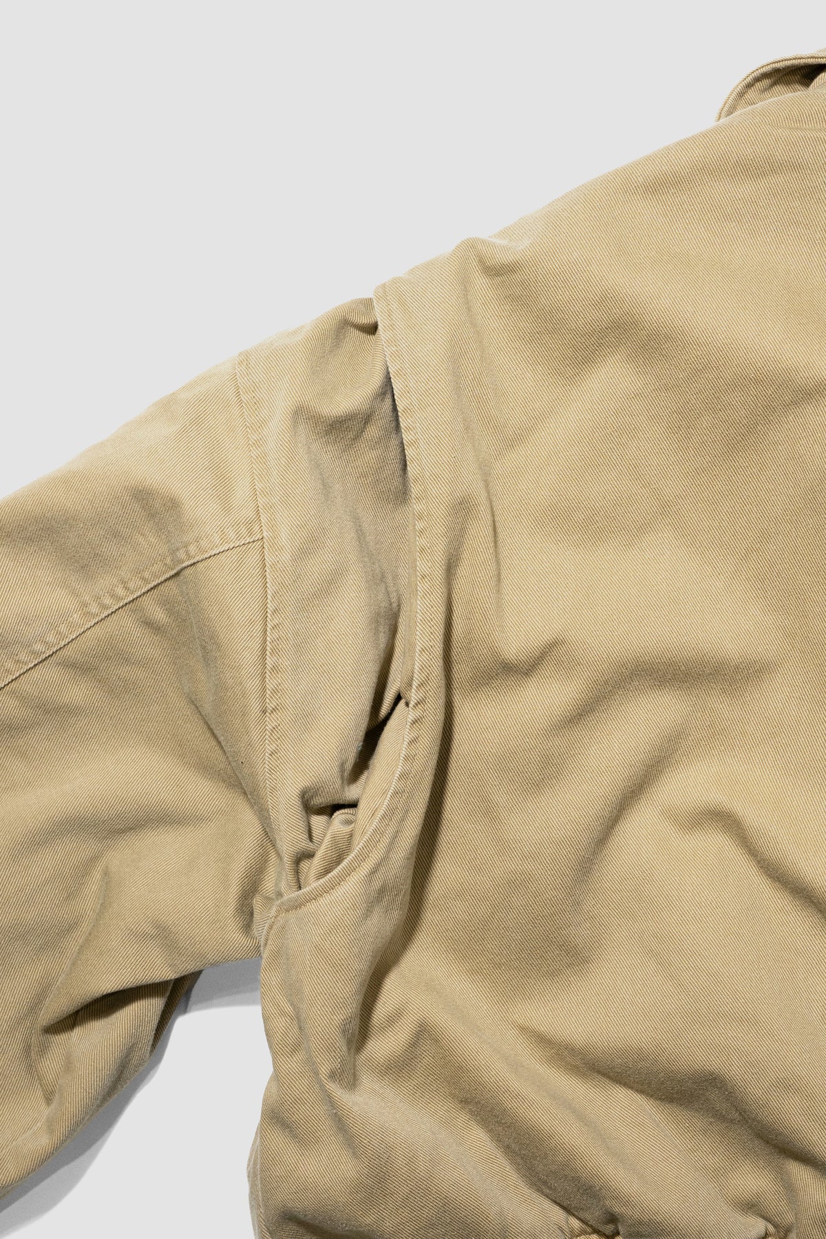 ROTOL/ Sulfur Dye Twill Work Blouson "KHAKI"