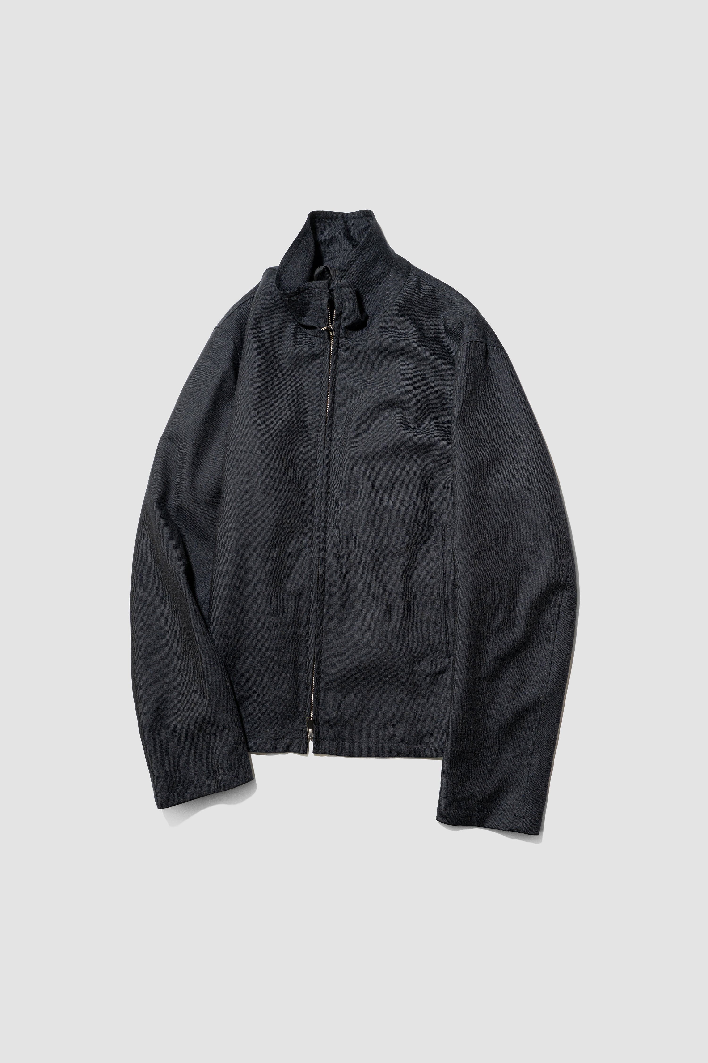 YOKE(ヨーク)/ Sculptural Wired Zip Blouson 