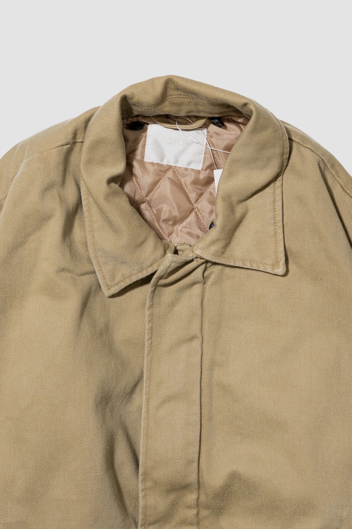 ROTOL/ Sulfur Dye Twill Work Blouson "KHAKI"