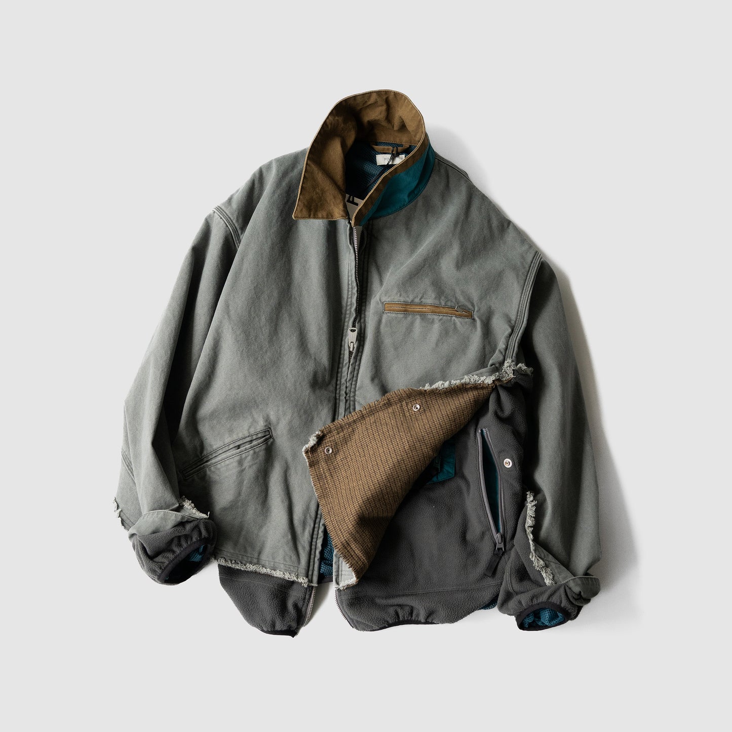 YOKE/ Connected Work Jacket "GRAY"