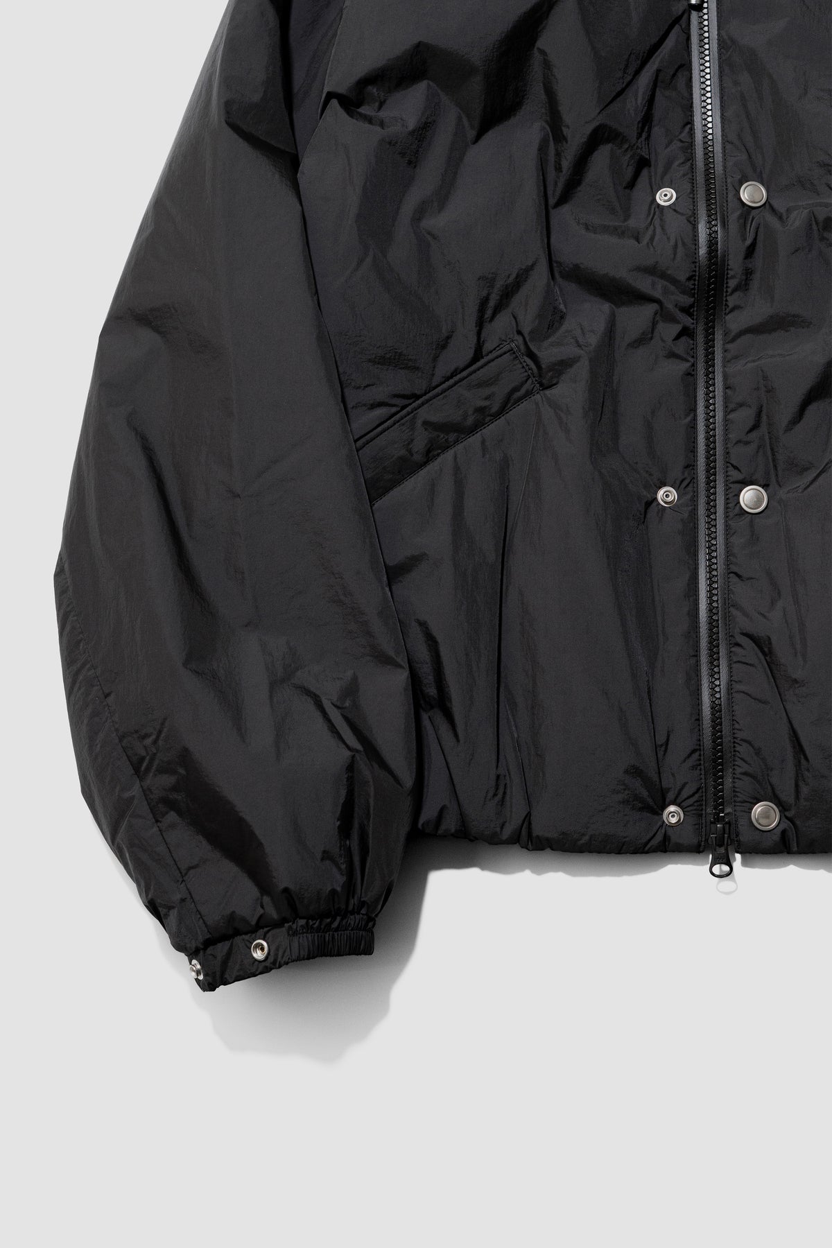 paratrait/ POROUS SKIN BLOUSON "BLACK"