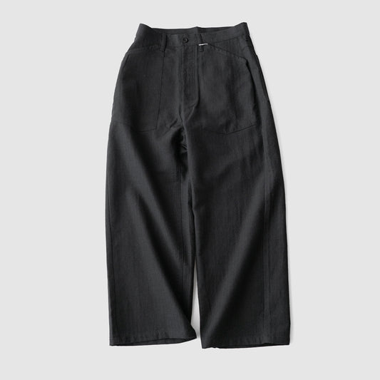 ANCELLM / W/S BAKER PANTS "CHARCOAL"