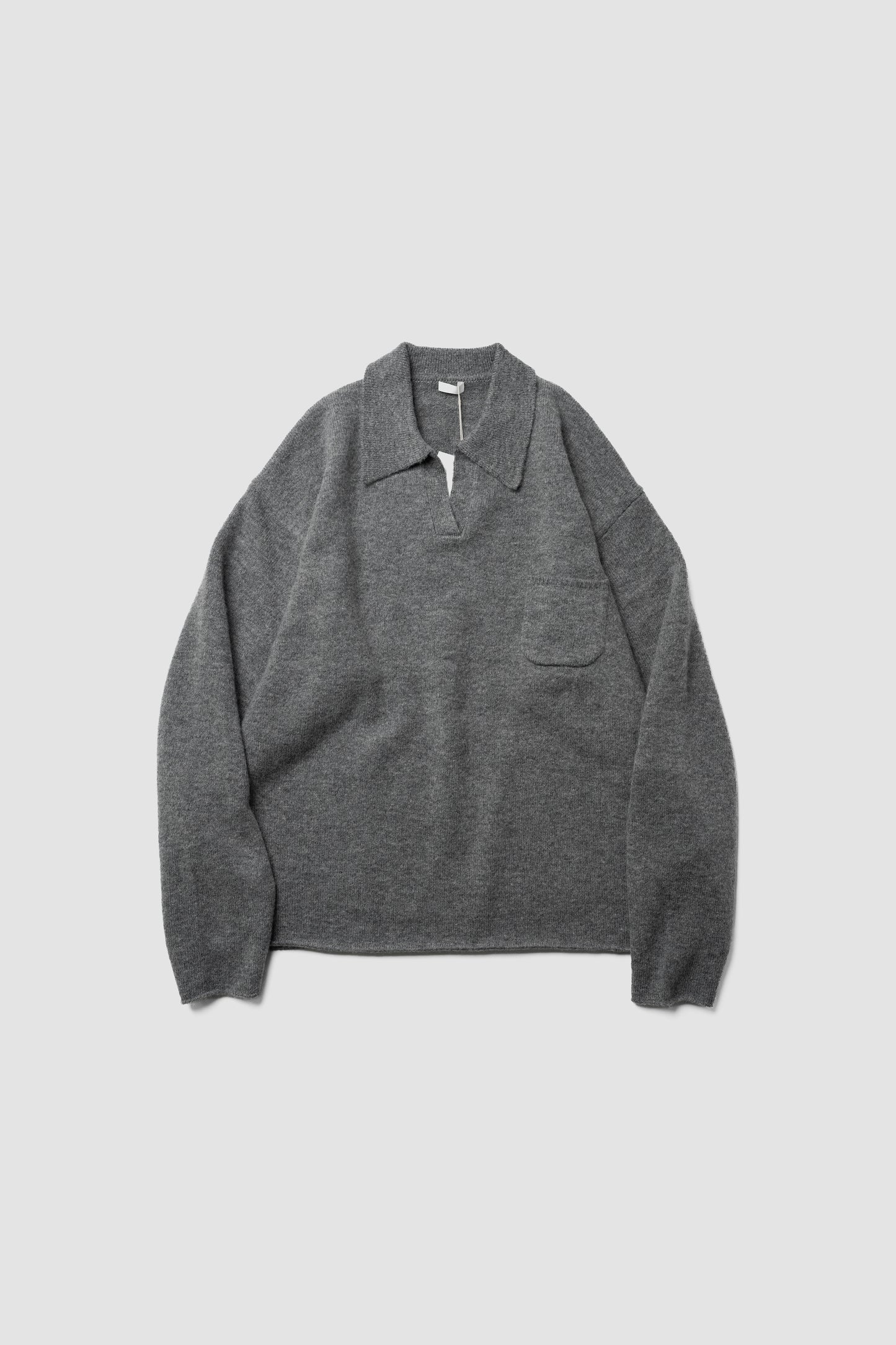 SEEALL/ SKIPPER POLO LS "GREY"