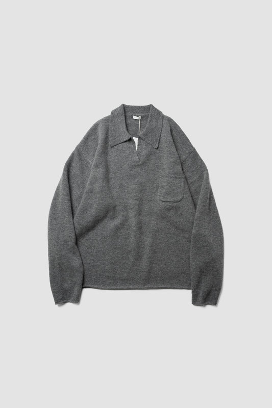 SEEALL/ SKIPPER POLO LS "GREY"