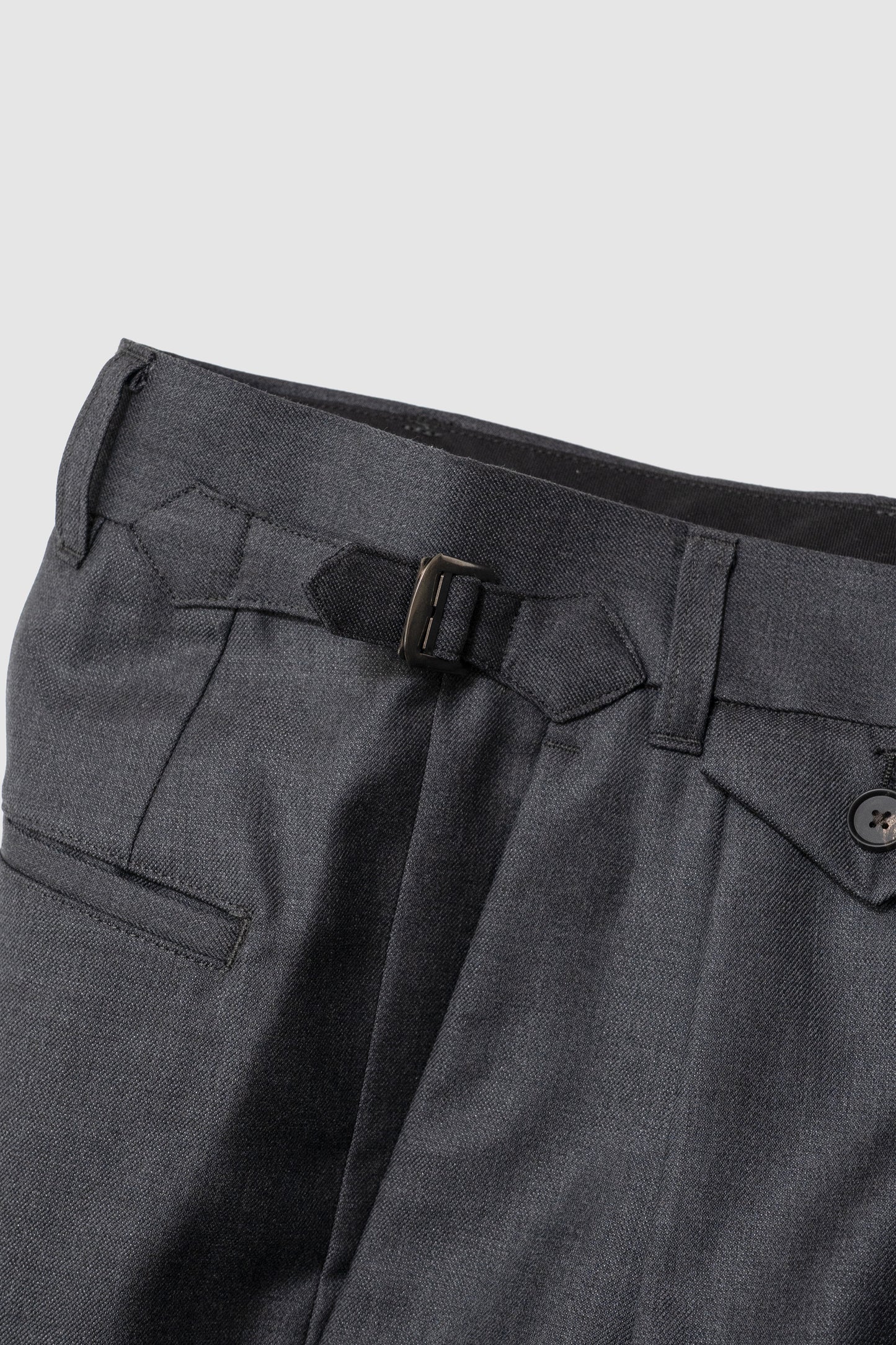 SEEALL/ 80'S PANTS "CHARCOAL"