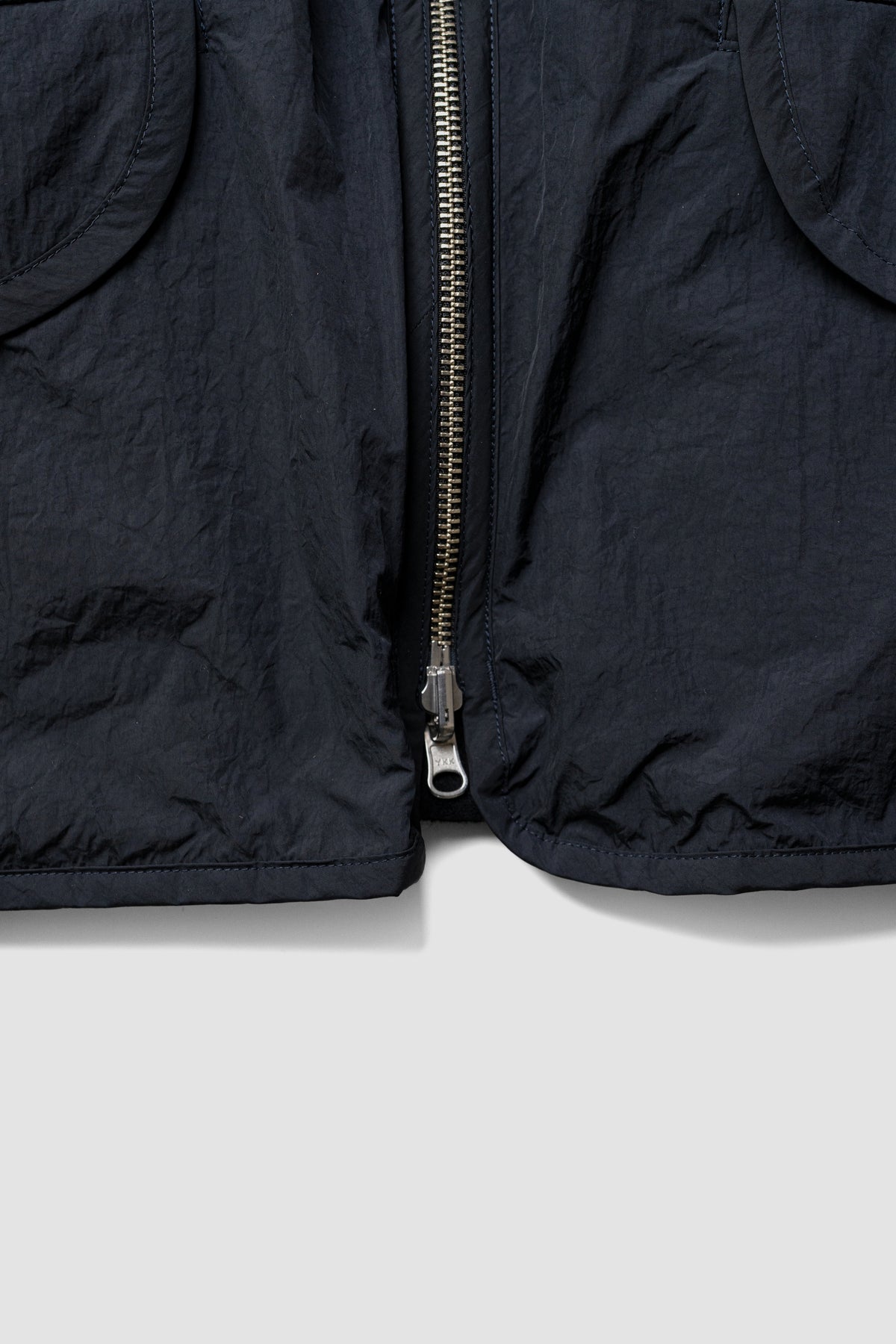 YOKE/ Wool Cashmere Fleece Reversible Blouson "Black"