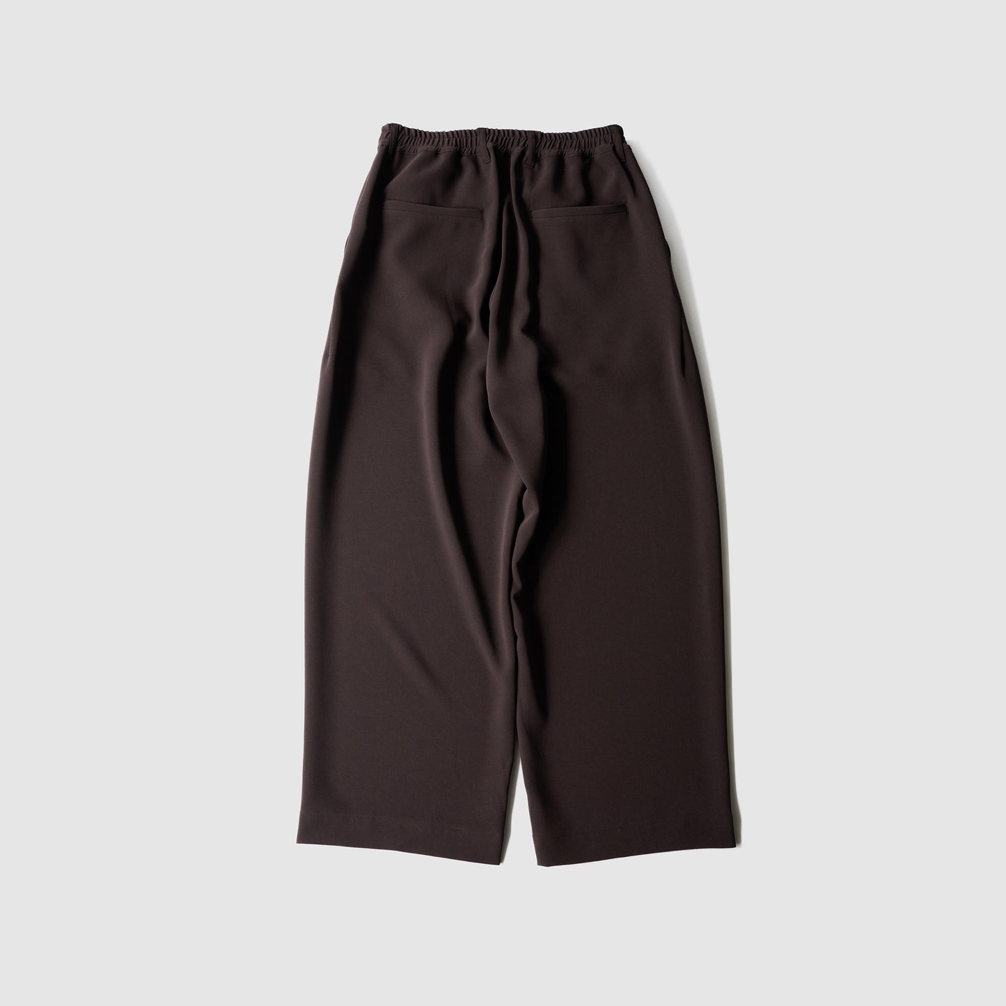 ROTOL/ Fluid Relaxed Trousers "BROWN"
