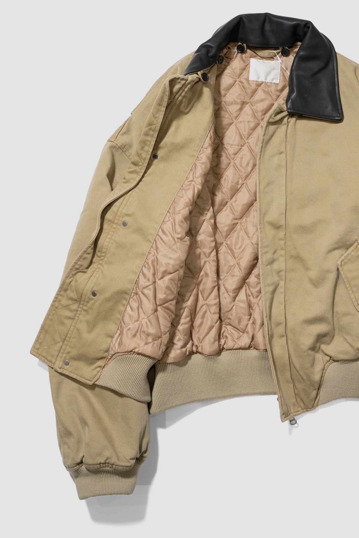 ROTOL/ Sulfur Dye Twill Work Blouson "KHAKI"