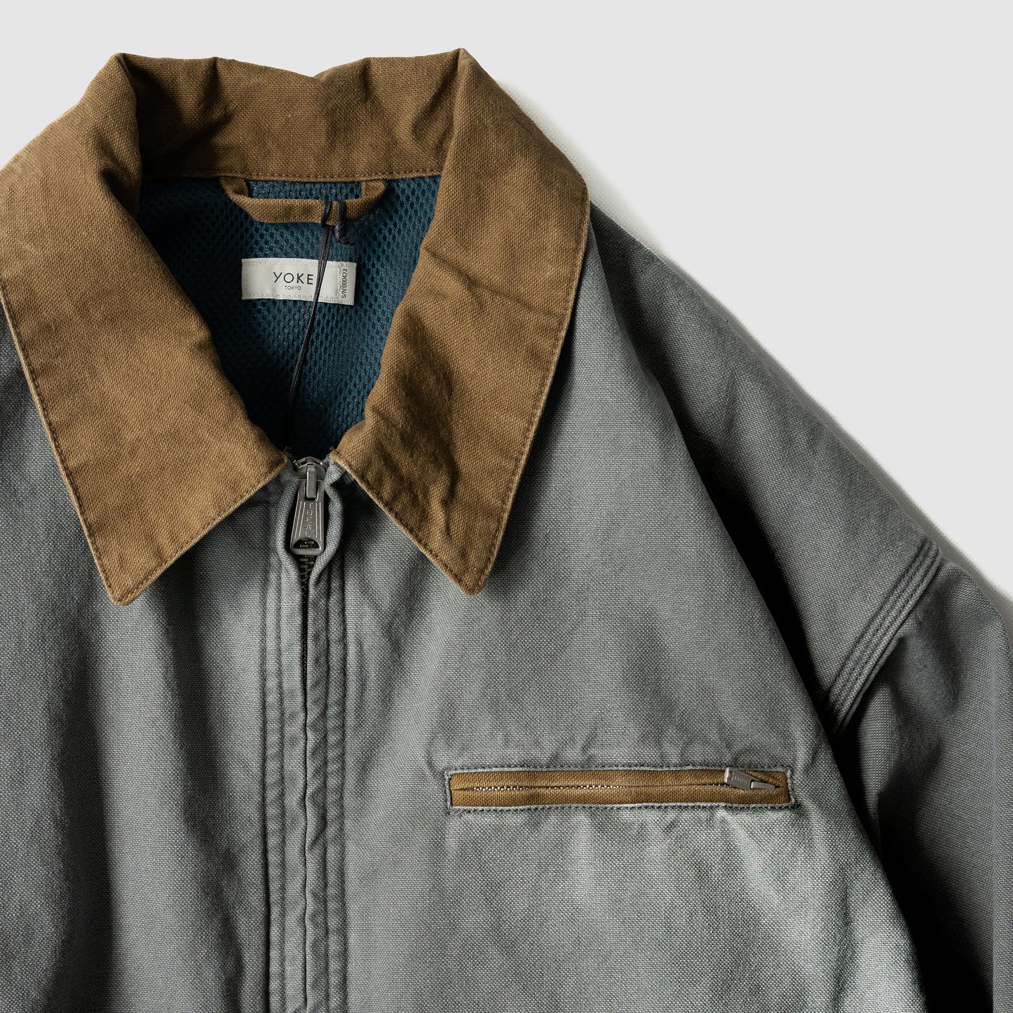YOKE/ Connected Work Jacket "GRAY"