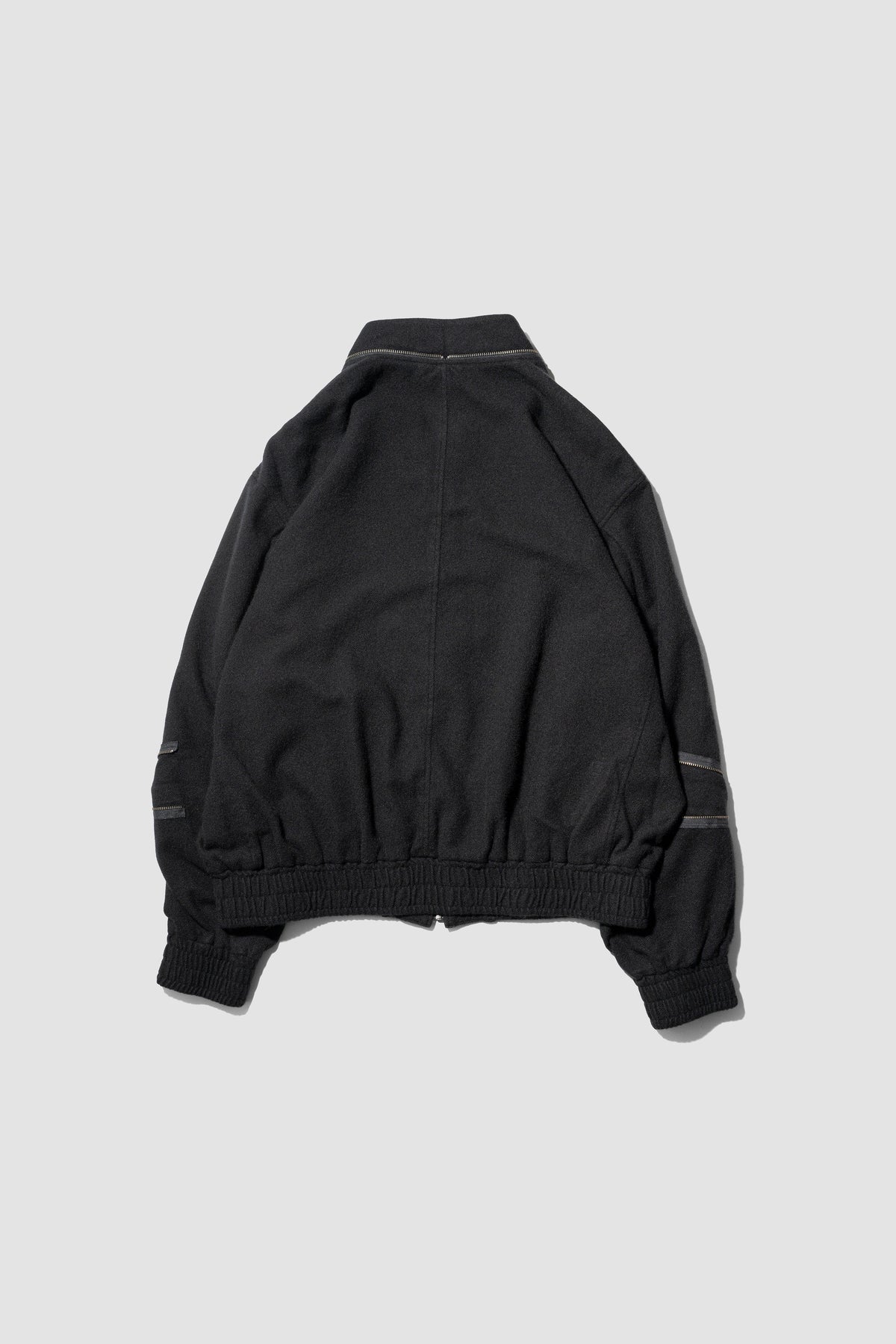barbell object / zipper ma-1 "black"