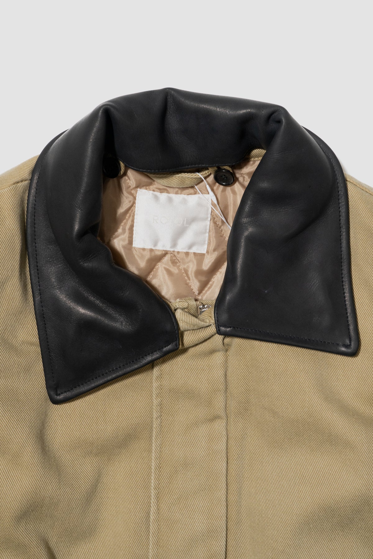 ROTOL/ Sulfur Dye Twill Work Blouson "KHAKI"