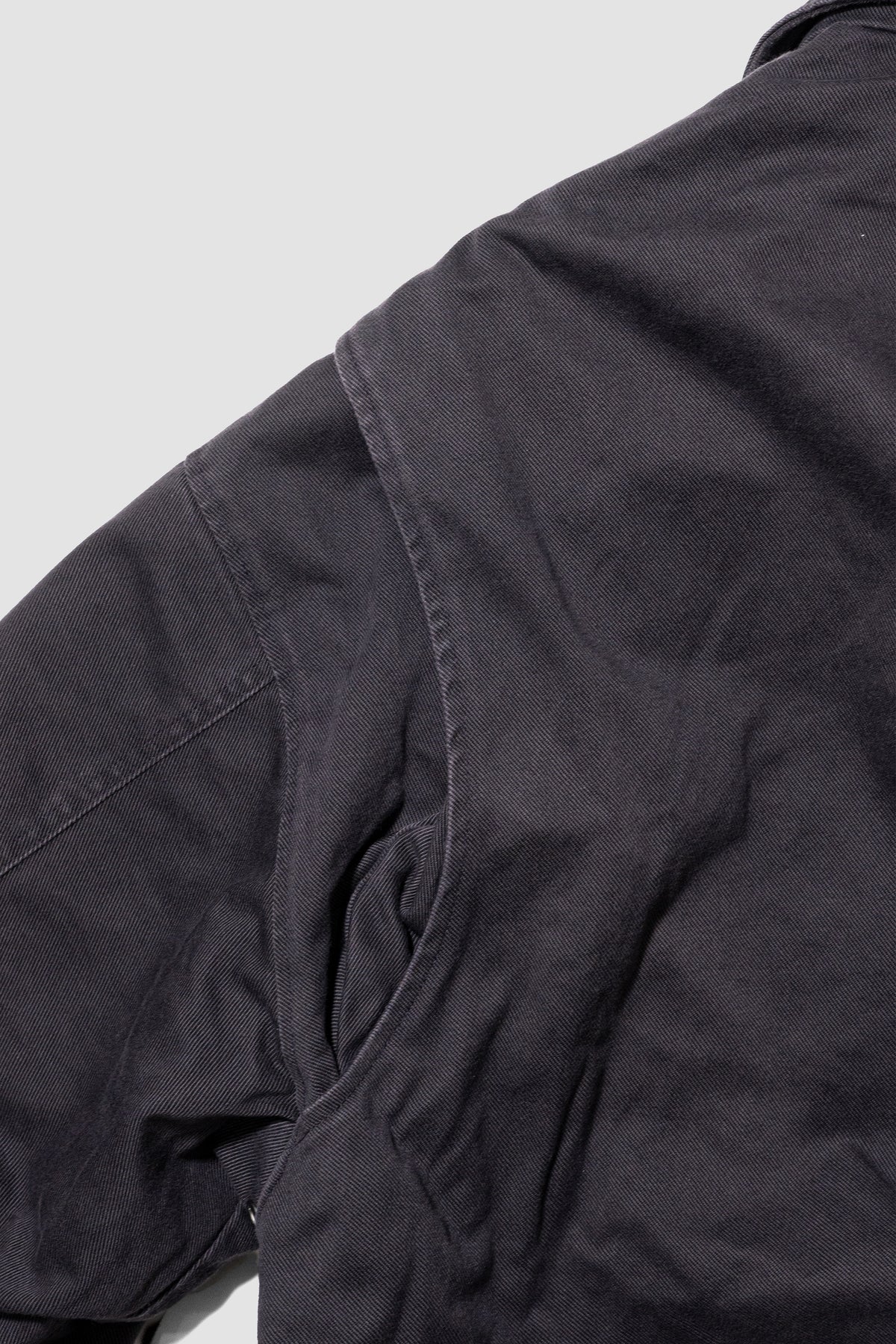 ROTOL/ Sulfur Dye Twill Work Blouson "BLACK"