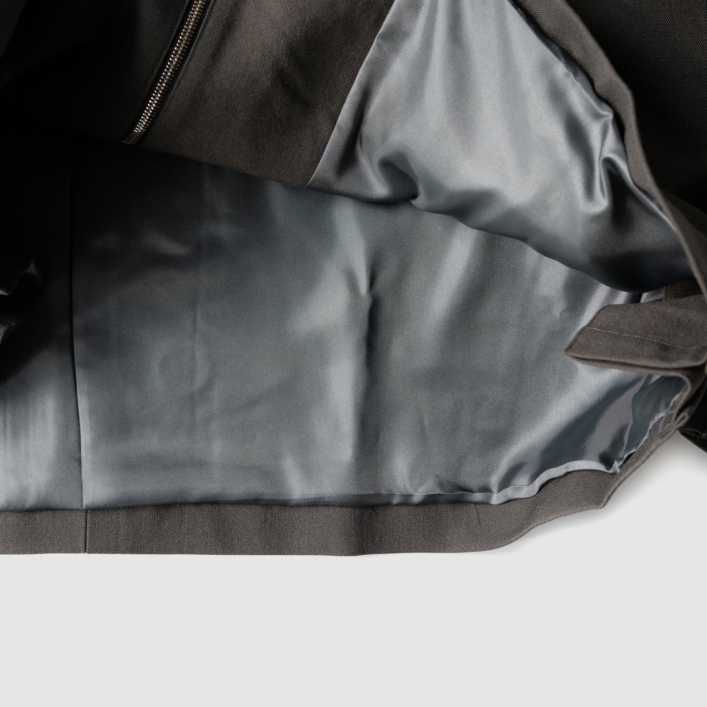 Blanc YM/ Wool surge harrington JKT "Gray"