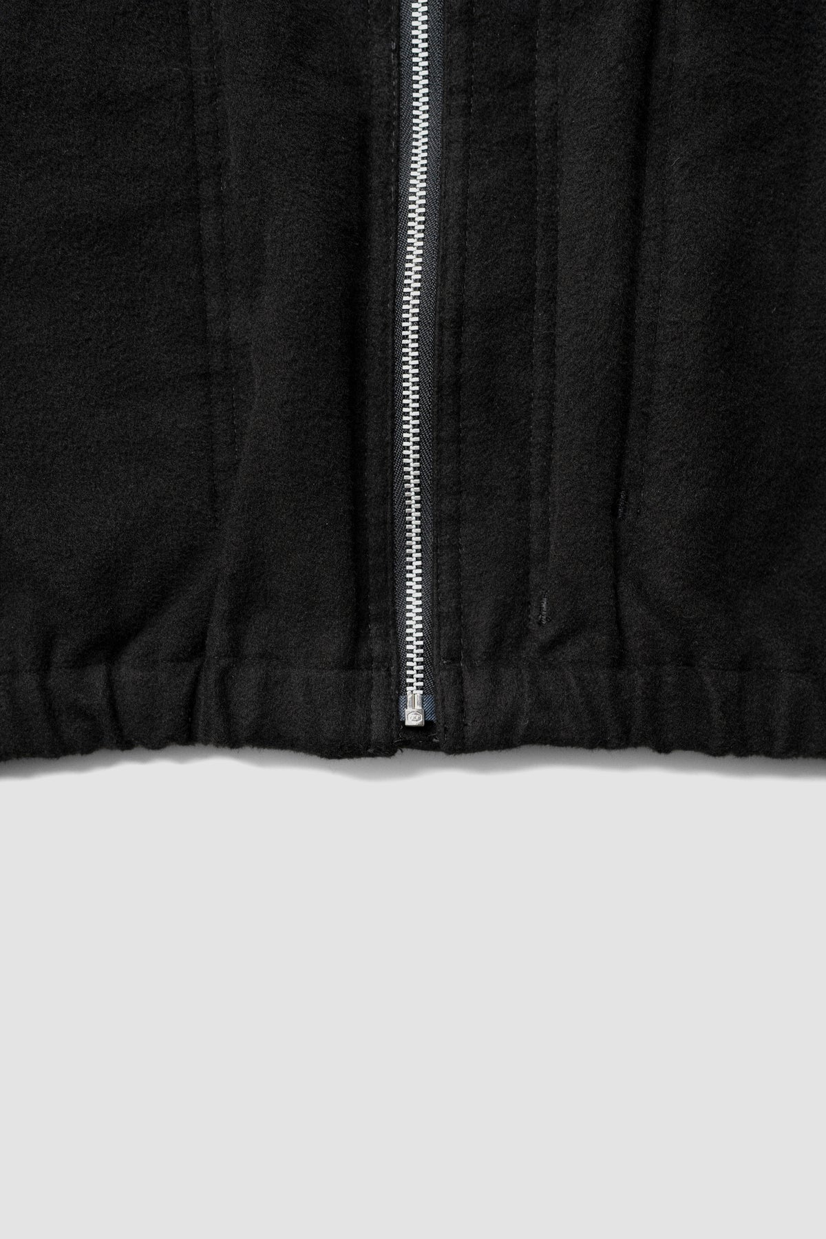 BIBLIOTHERK /  MOLESKIN ZIP SHORT BULOUSON "BLACK"