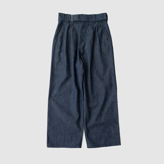 barbell object / denim pt "indigo"