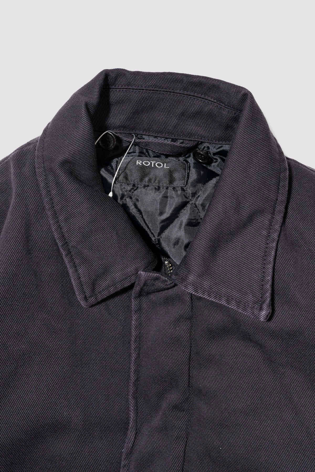 ROTOL/ Sulfur Dye Twill Work Blouson "BLACK"