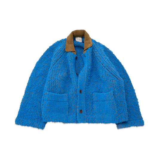 Kota Gushiken/ Fisherman’s Wool Fur Jacket "Light Blue"
