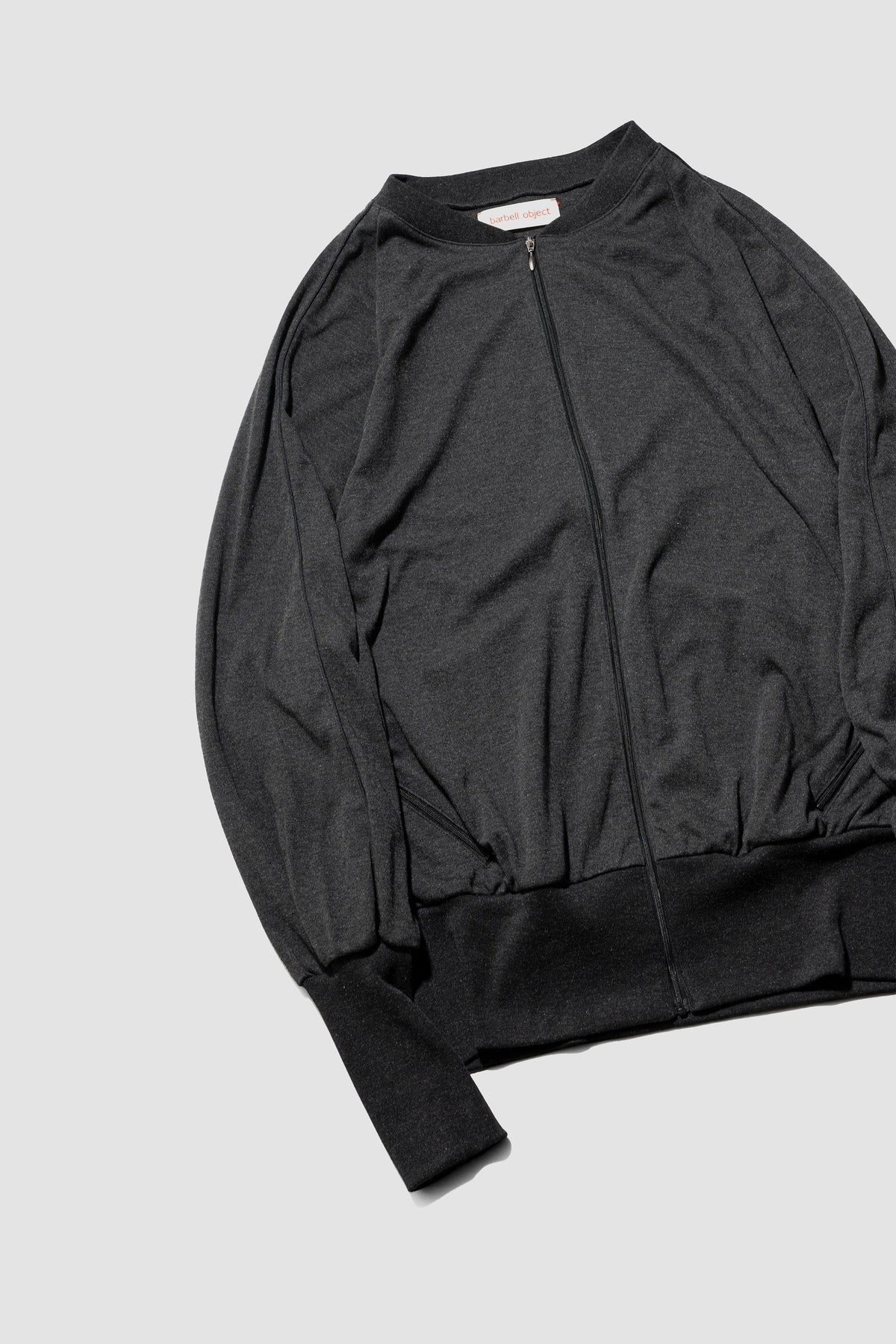 barbell object / track jkt 01 "charcoal"