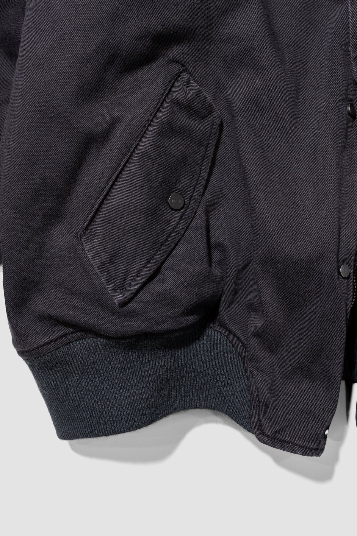 ROTOL/ Sulfur Dye Twill Work Blouson "BLACK"