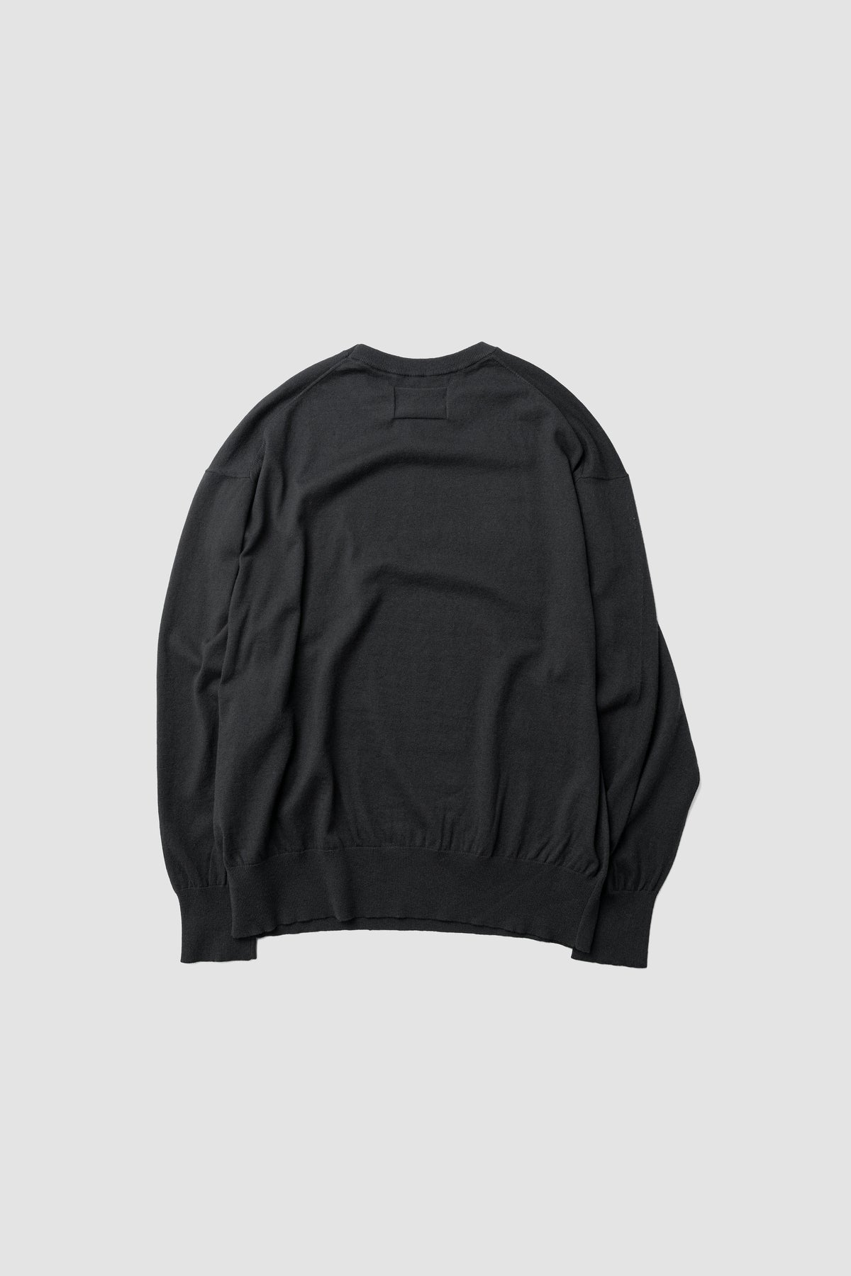 Afiit / COTTON CASHMERE LS  "BLACK"