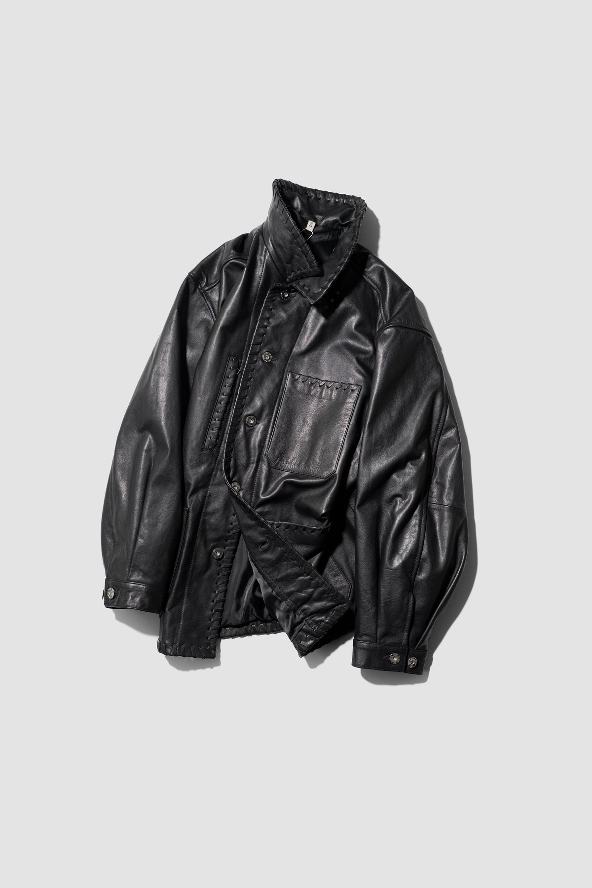 CCU / BRAIDED FRENCH COVERALL "BLACK"