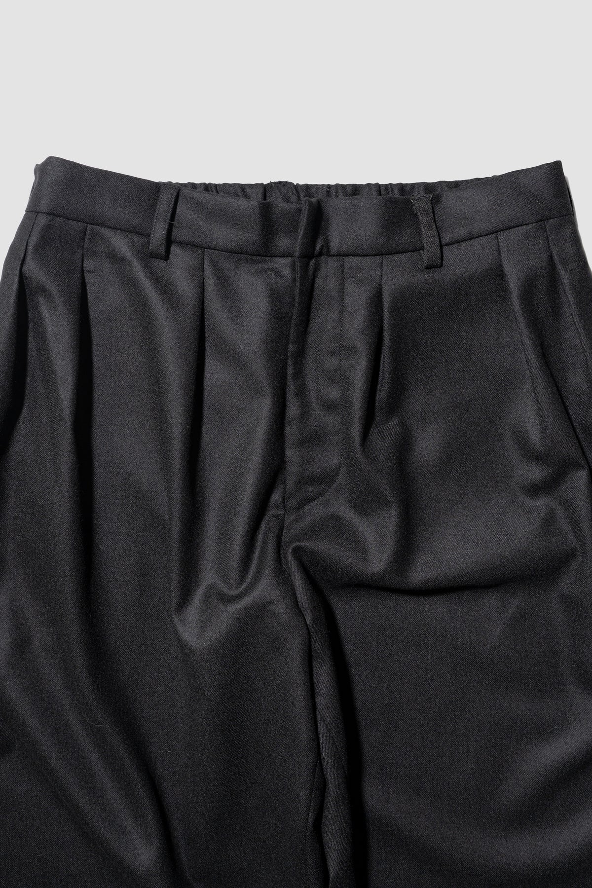 Afiit / 3TUCK SLACKS "BLACK"