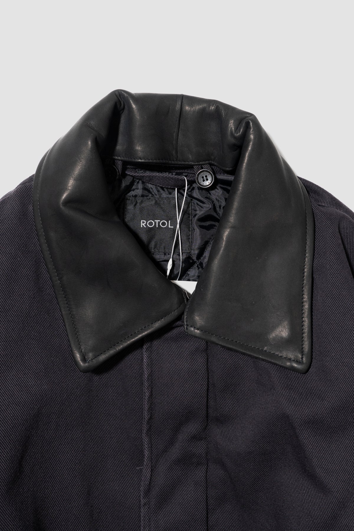 ROTOL/ Sulfur Dye Twill Work Blouson "BLACK"