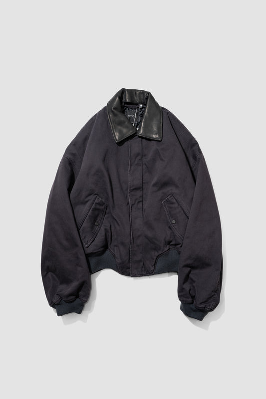 ROTOL/ Sulfur Dye Twill Work Blouson "BLACK"
