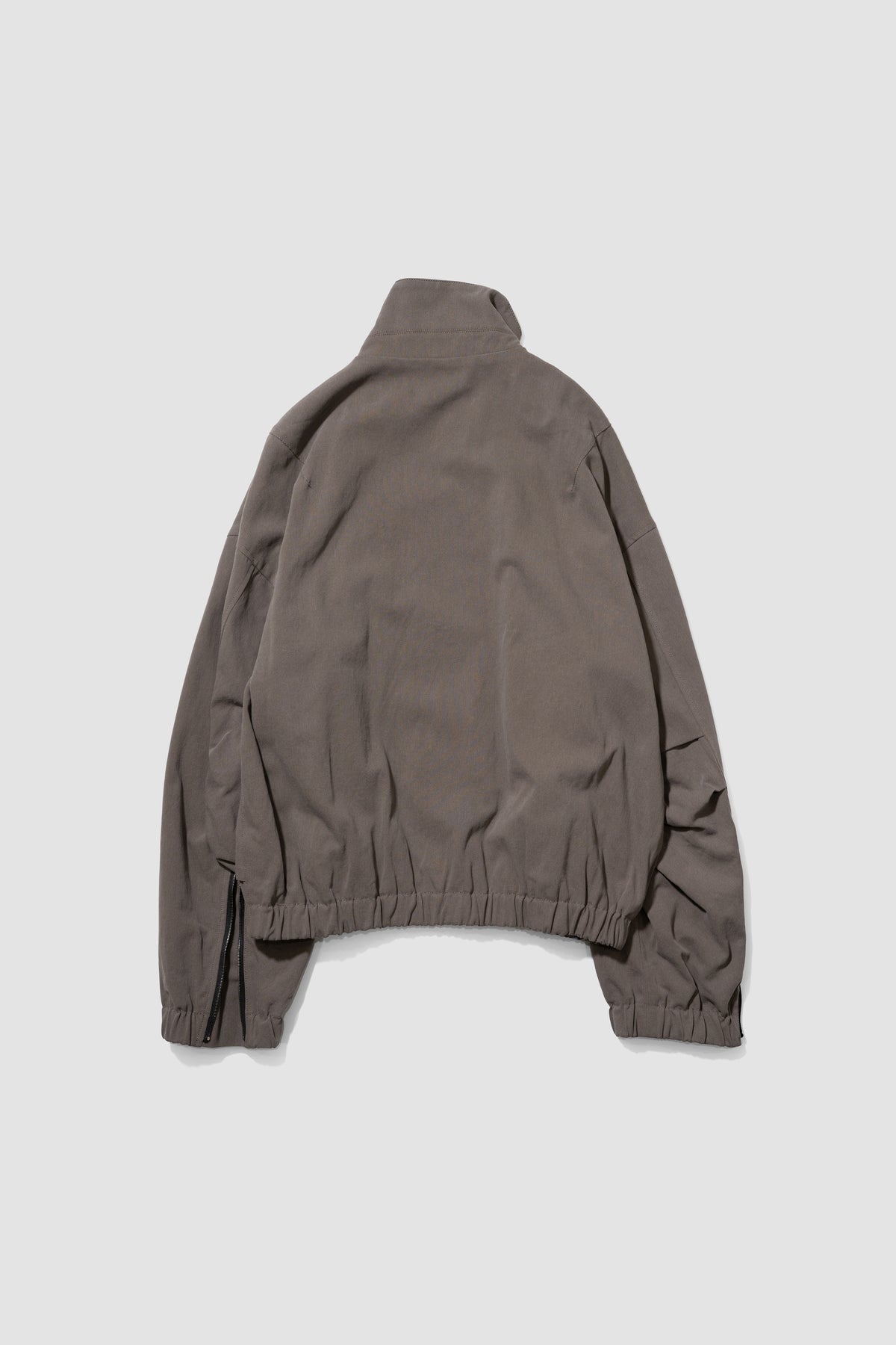 VUJA DÉ / Kira Drape Blouson in Vintage Cotton "Taupe"