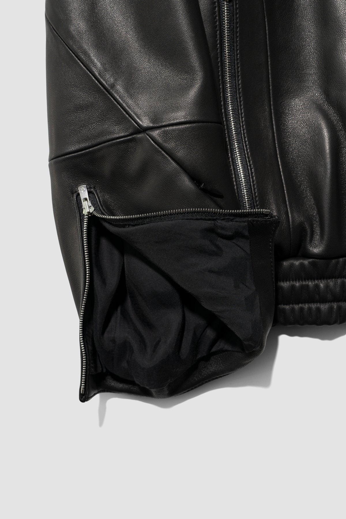 Afiit / LEATHER JACKET "BLACK"