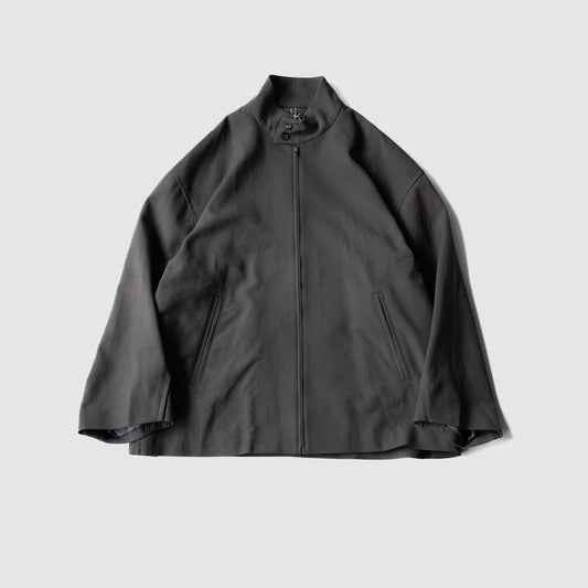 Blanc YM/ Wool surge harrington JKT "Gray"