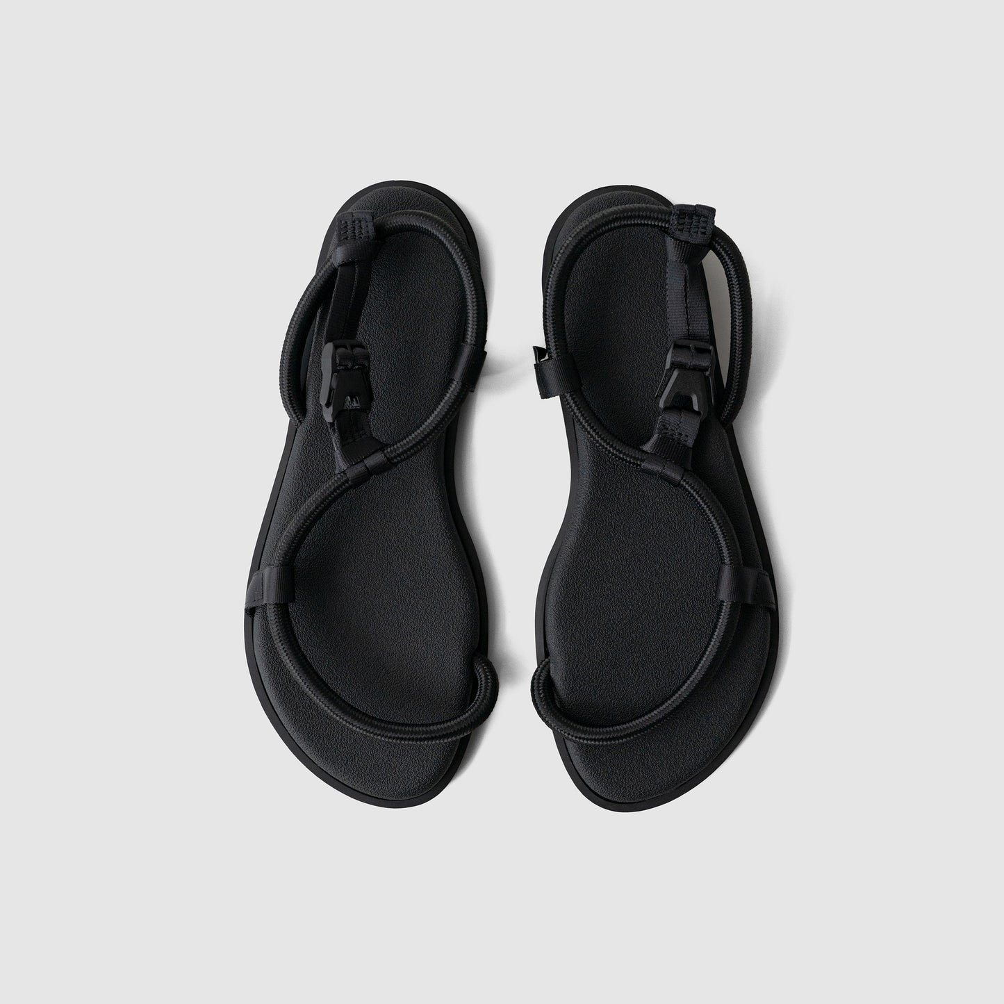 AM / String Sandals "BLACK"