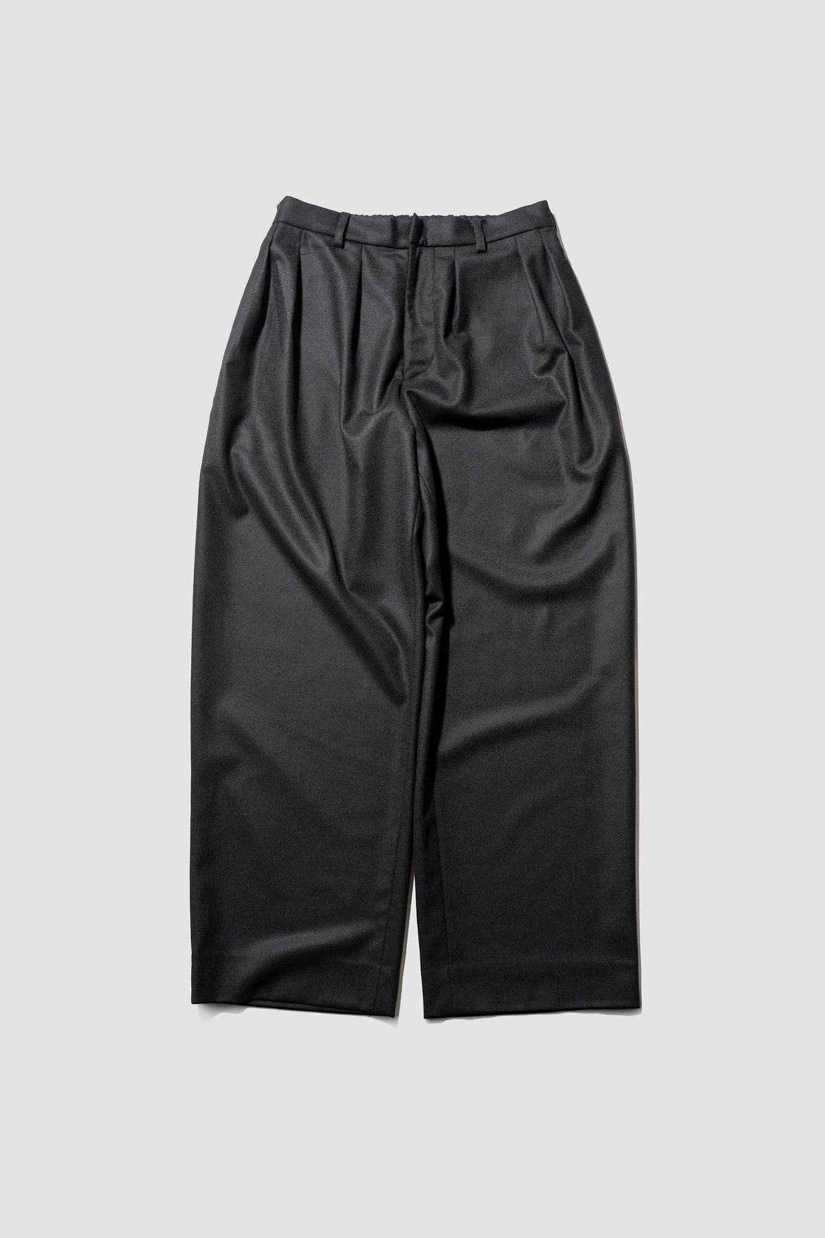 Afiit / 3TUCK SLACKS "BLACK"