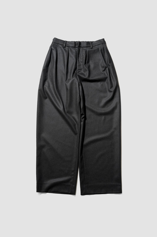 Afiit / 3TUCK SLACKS "BLACK"