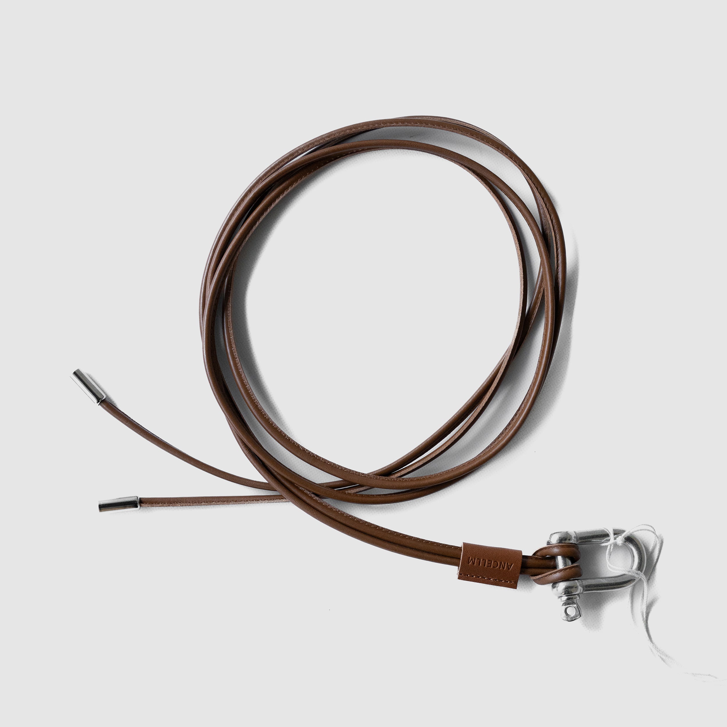 ANCELLM(アンセルム) / LEATHER ROPE BELT 